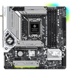 ASRock B760M Steel Legend WiFi Micro-ATX Motherboard LGA1700 - Unleash Performance & Connectivity with Premium Features!